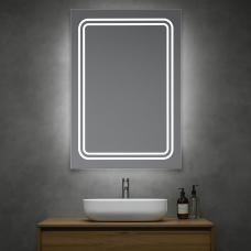 Зеркало с LED подсветкой Лайн 